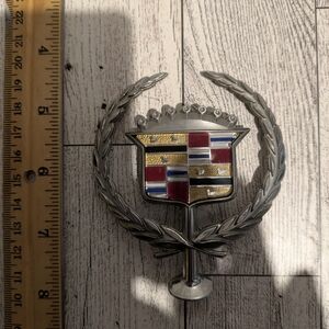 Elegant Silver and Gold Emblem Wall Decor